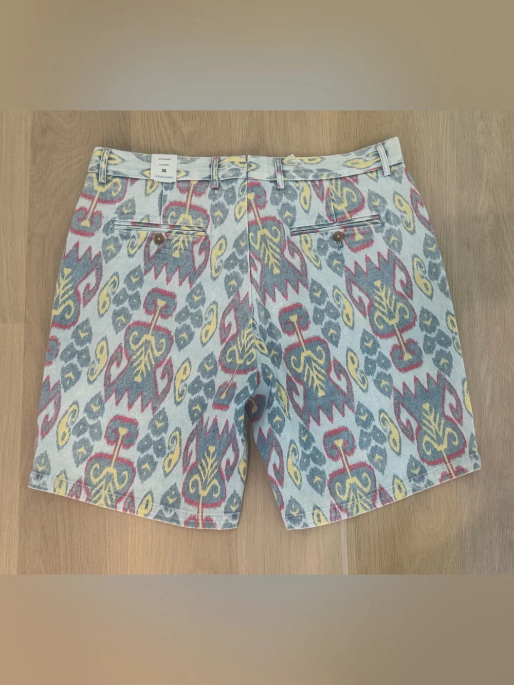 NWT J. MCLAUGHLIN Men’s Oliver Printed Shorts - Size 36